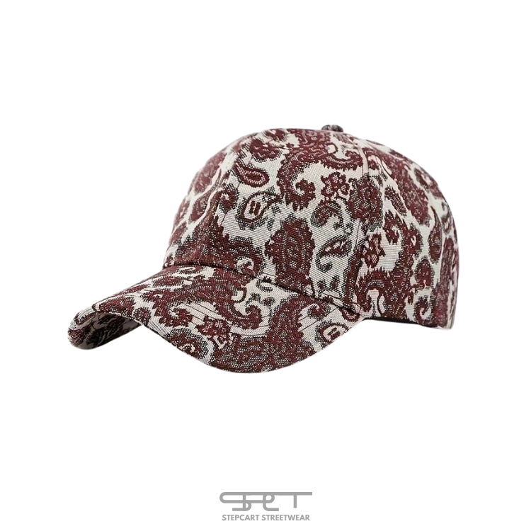 Paisley Vintage Cap – StepCart Limited Edition