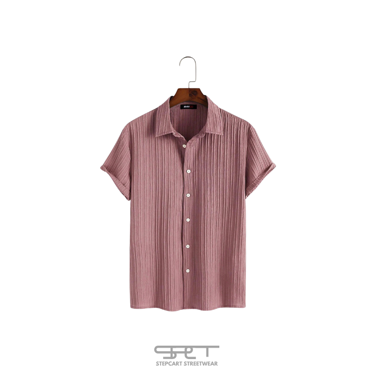 Luftiges Sommerhemd  – Strukturierte Eleganz mit Stil