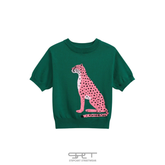 Pink&Grün Panther Knit Tee