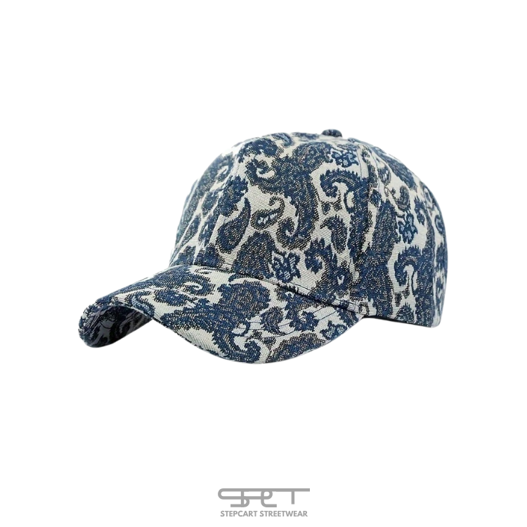 Paisley Vintage Cap – StepCart Limited Edition