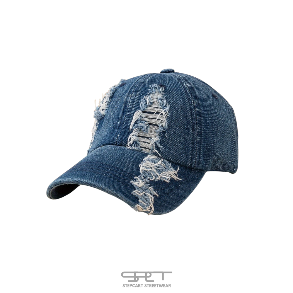 SPCT - Distressed Denim Cap