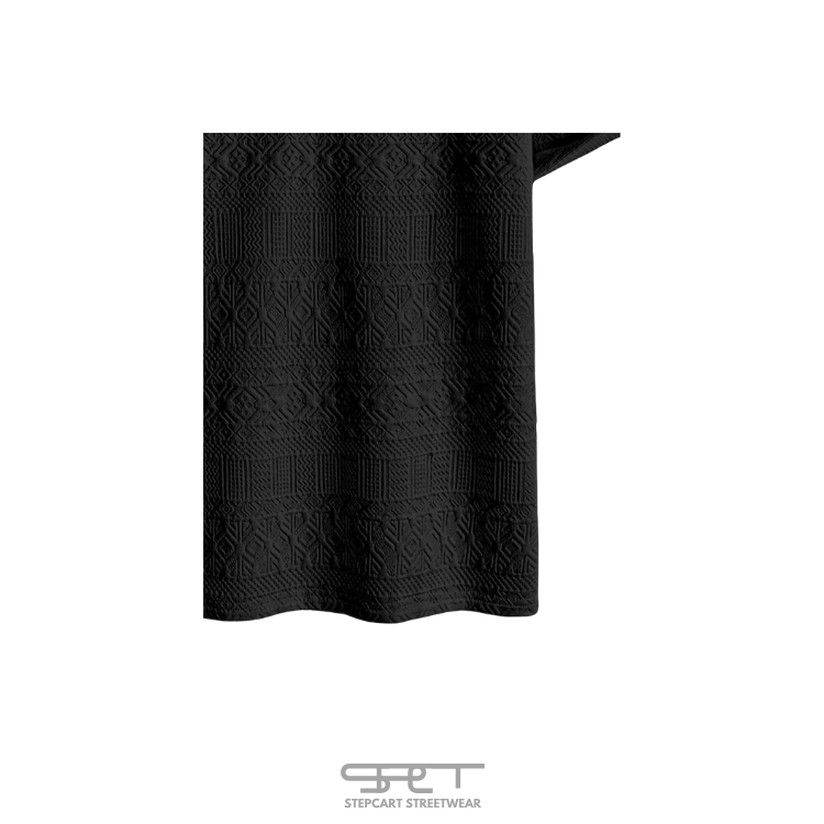 SPCT Polo Shirt mit gewebtem 3D-Muster