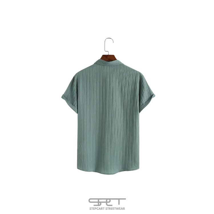 Luftiges Sommerhemd  – Strukturierte Eleganz mit Stil