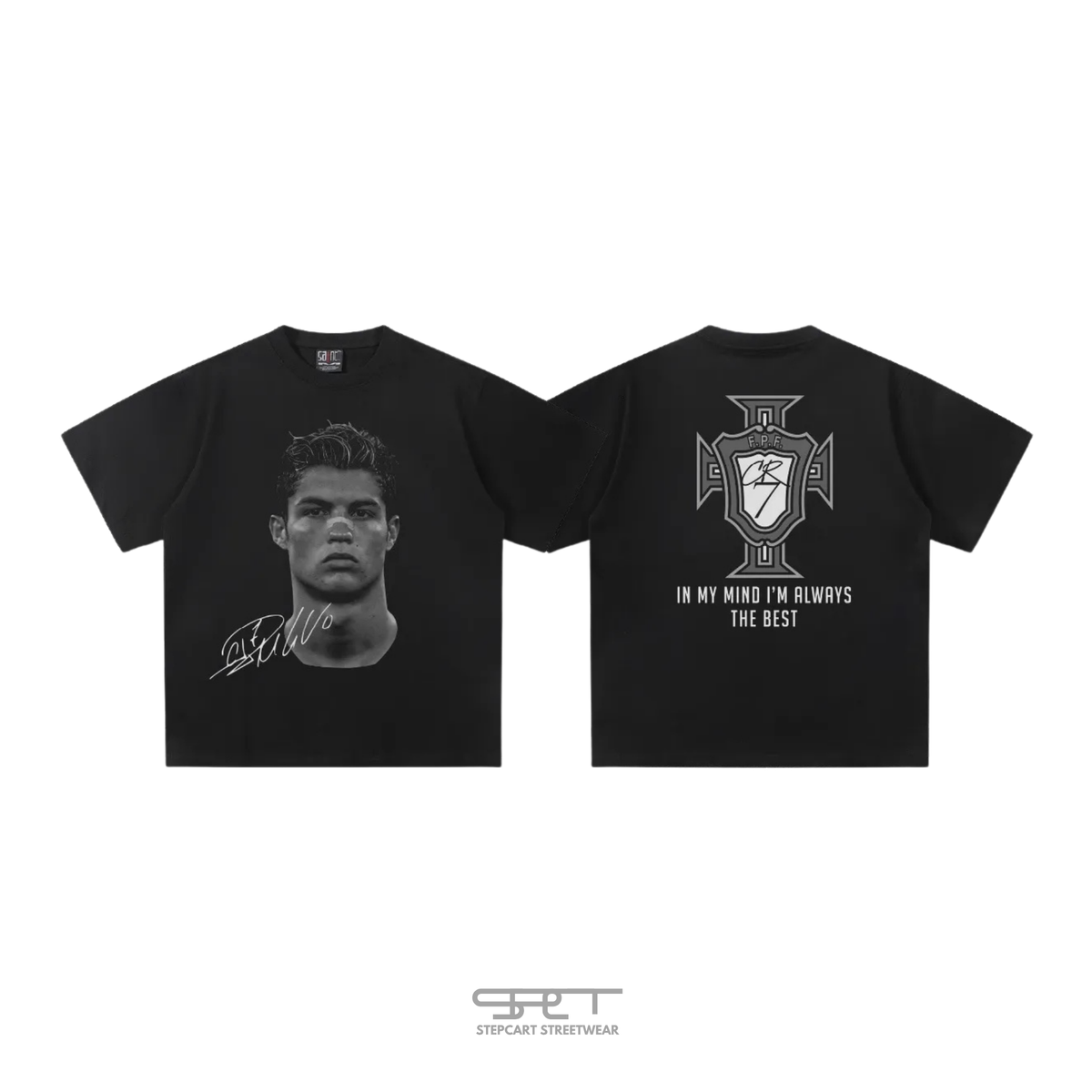 CR7 Tribute Tee – In My Mind I’m Always The Best - Limited Edition