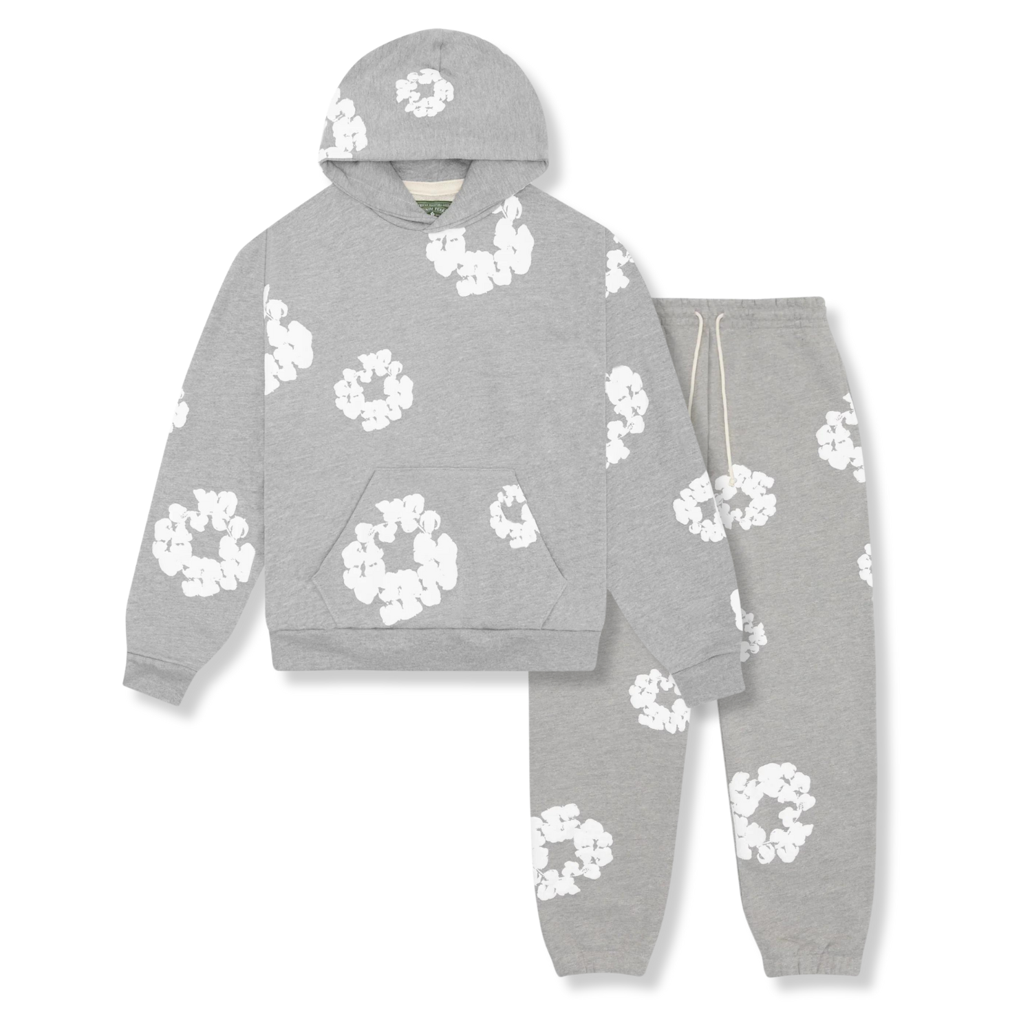 Blumenmotiv Streetwear Jogginganzug - Blumenmotiv Tracksuit