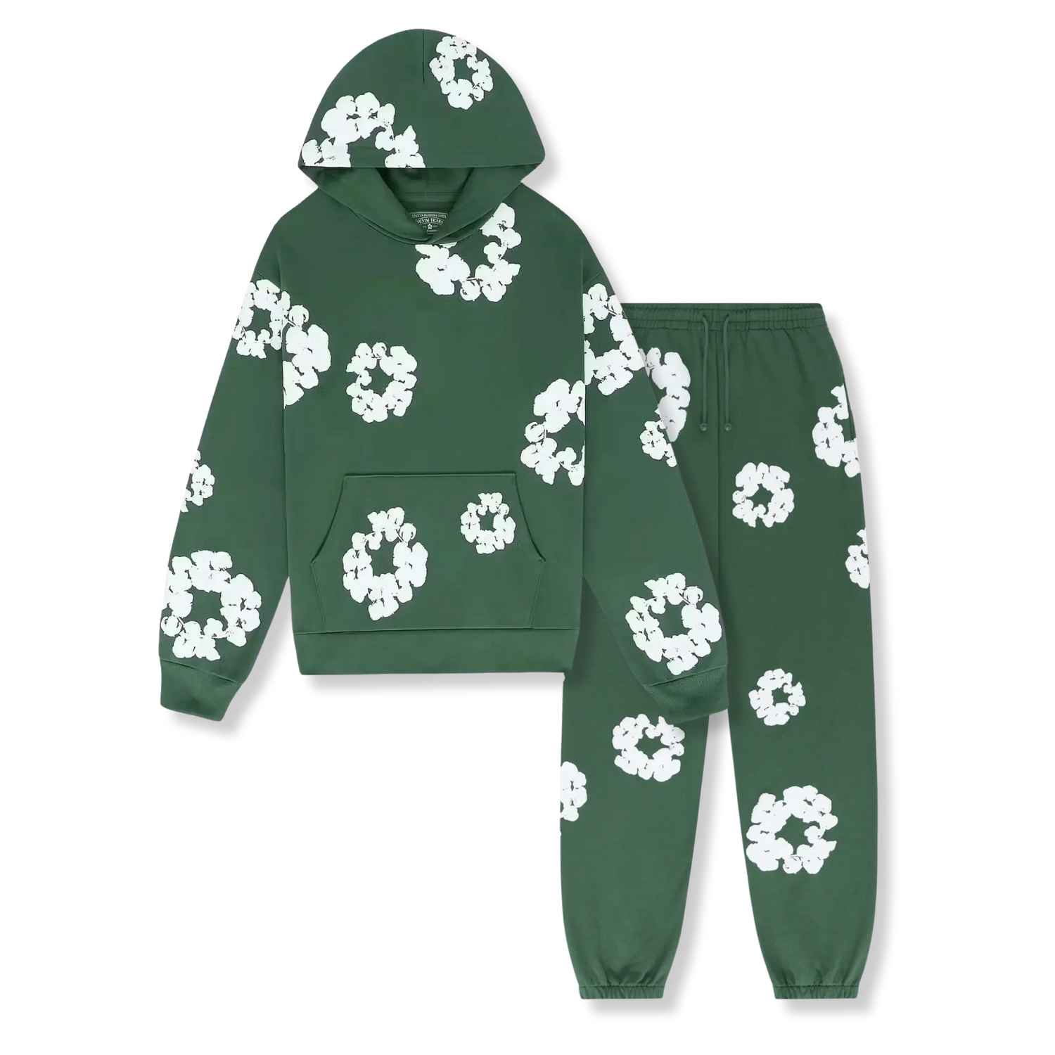 Blumenmotiv Streetwear Jogginganzug - Blumenmotiv Tracksuit