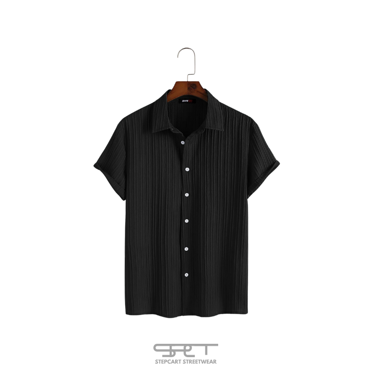 Luftiges Sommerhemd  – Strukturierte Eleganz mit Stil