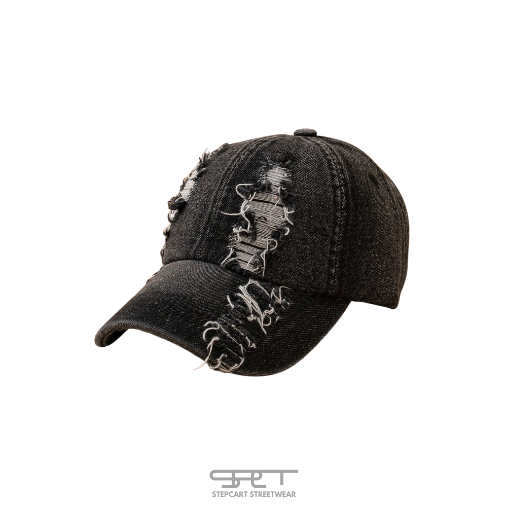 SPCT - Distressed Denim Cap