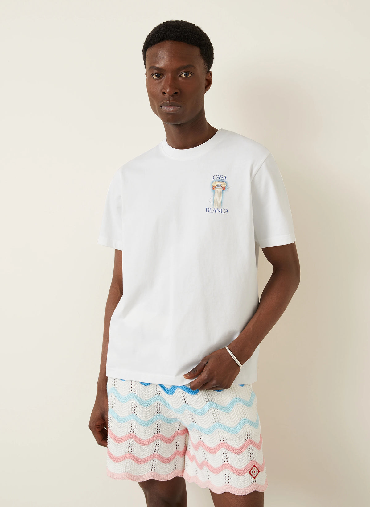 CB® T-Shirt – Weiß | Iconic Front and back print