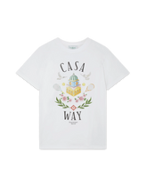 CB CASA W T-SHIRT – Weiß | Iconic Frontprint
