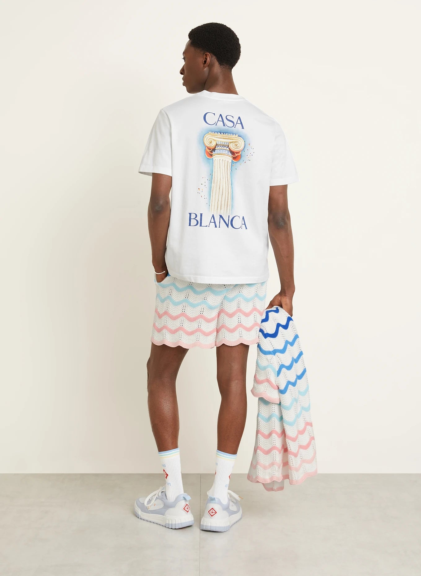 CB® T-Shirt – Weiß | Iconic Front and back print
