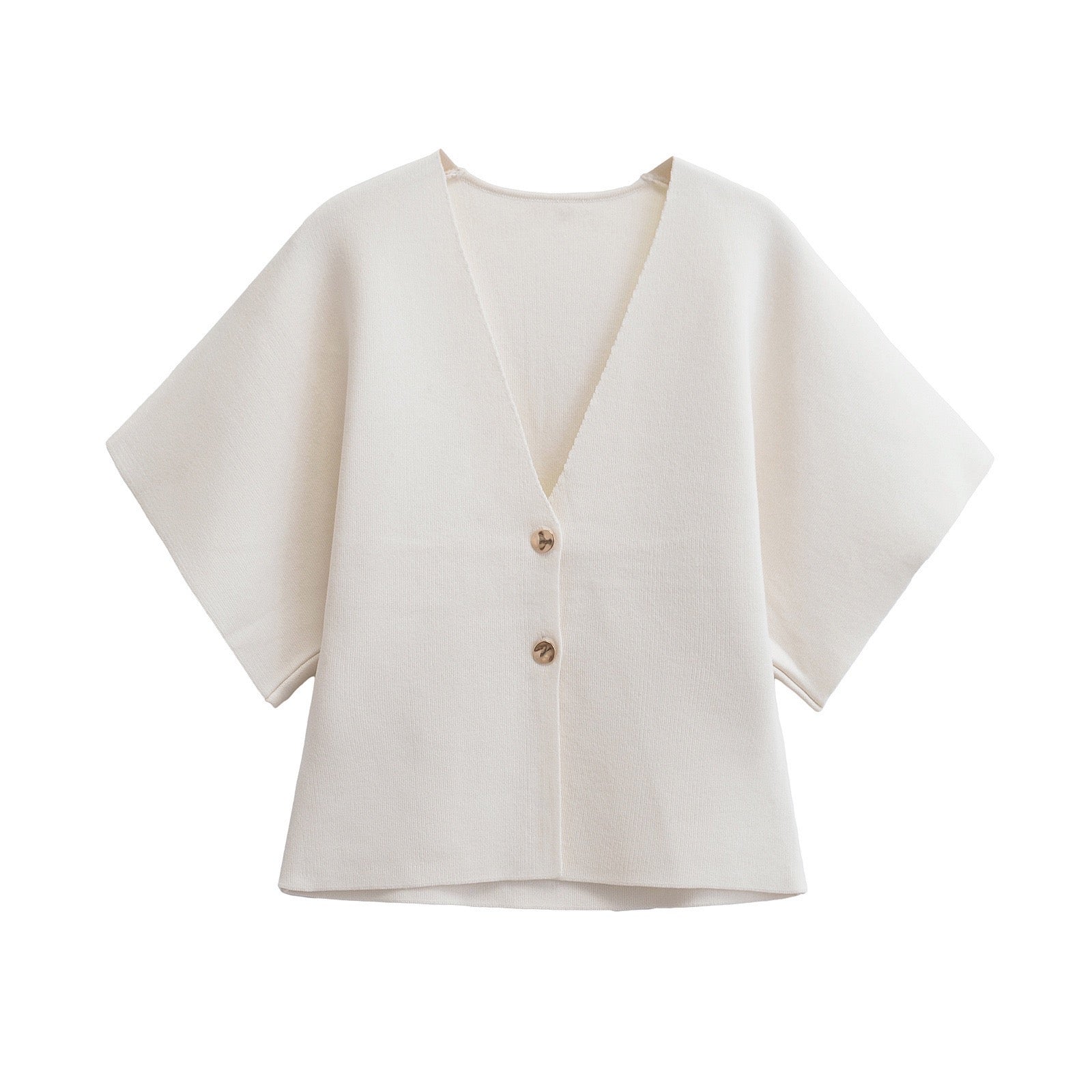 V-Ausschnitt Cardigan
