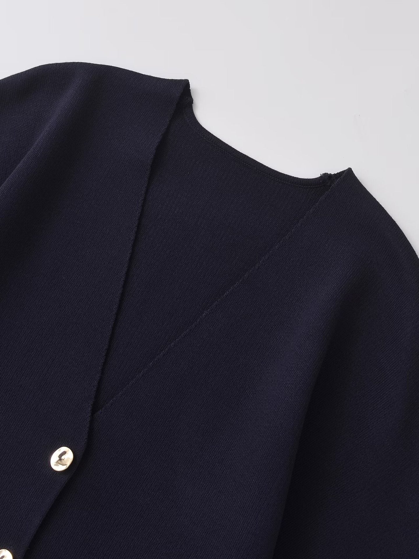 V-Ausschnitt Cardigan