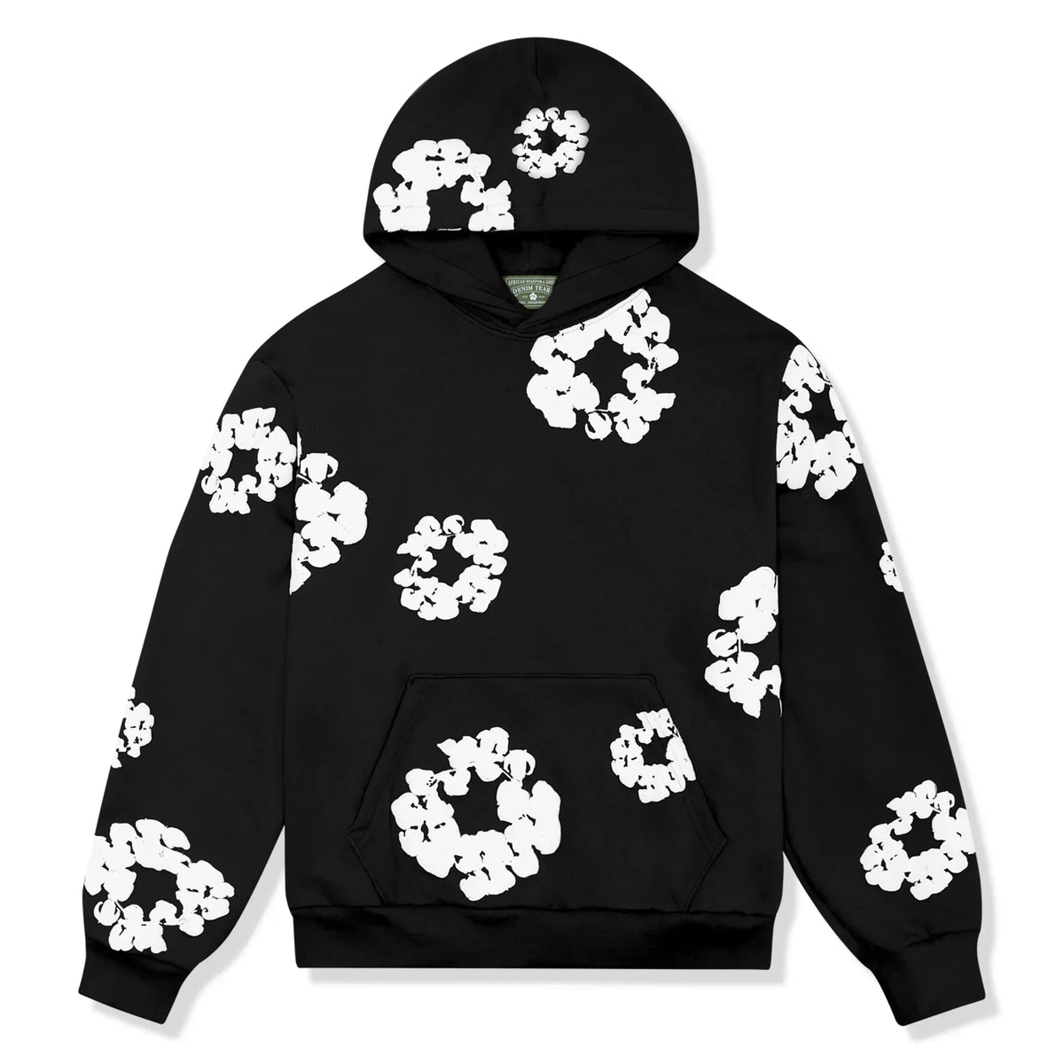 Blumenmuster Hoodie - 100% Cotton