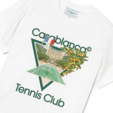CB® Tennis Club T-Shirt – Weiß | Iconic Frontprint