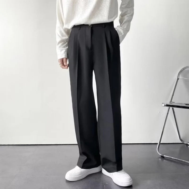 Relaxed Fit Stoffhose