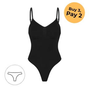 Shapewear with Push &amp; String