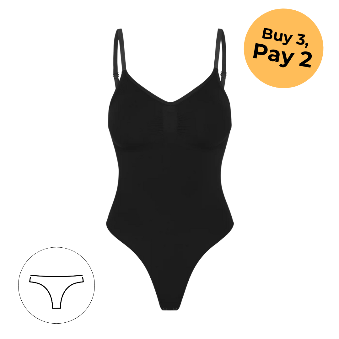 Shapewear with Push &amp; String