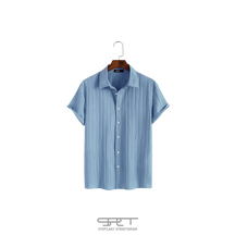 Luftiges Sommerhemd  – Strukturierte Eleganz mit Stil