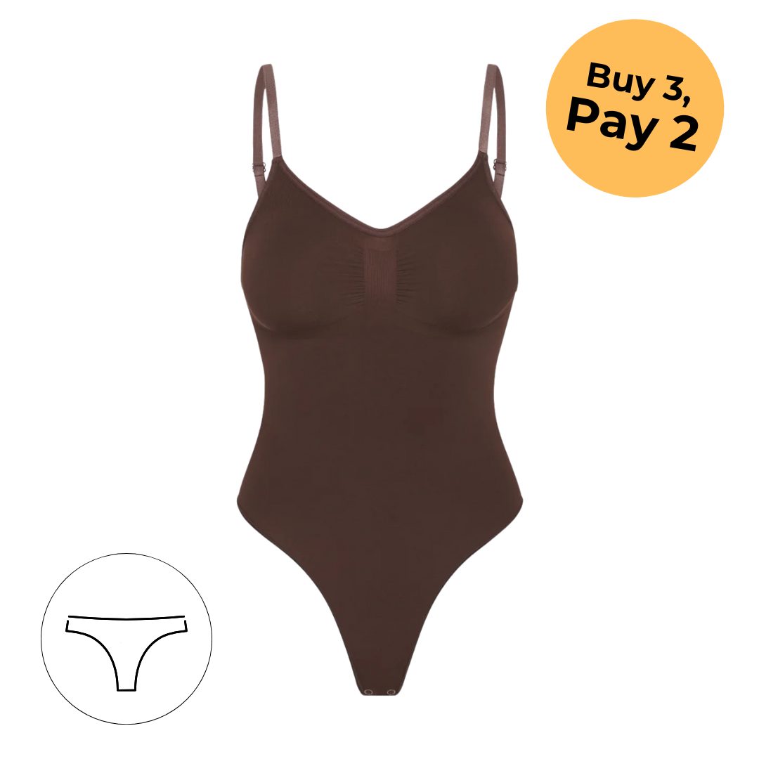 Shapewear with Push &amp; String