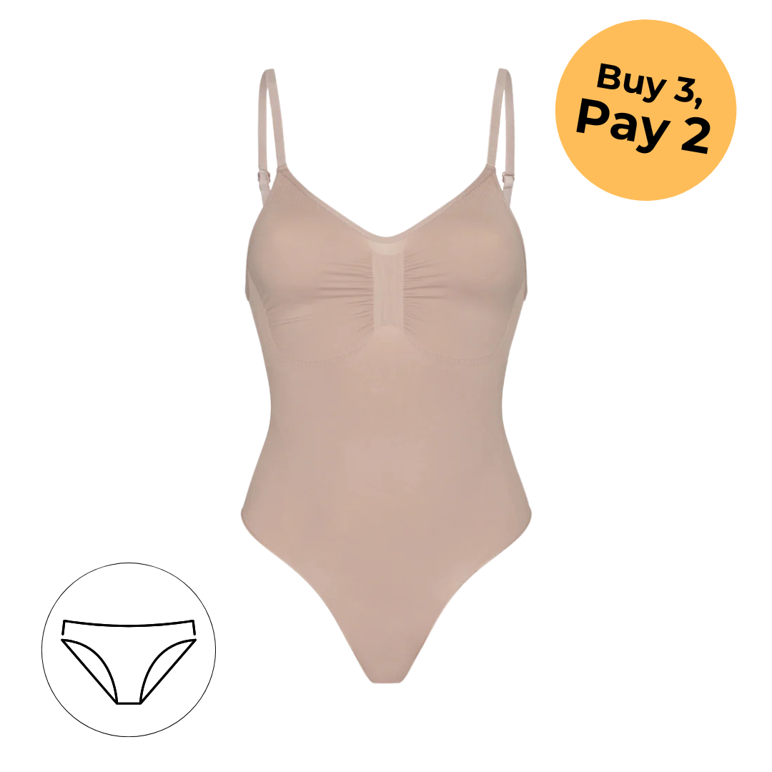 Shapewear with Push &amp; Slip