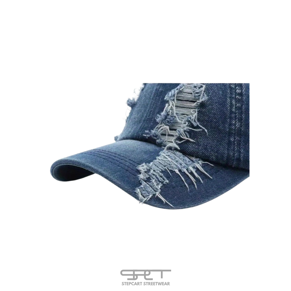 SPCT - Distressed Denim Cap