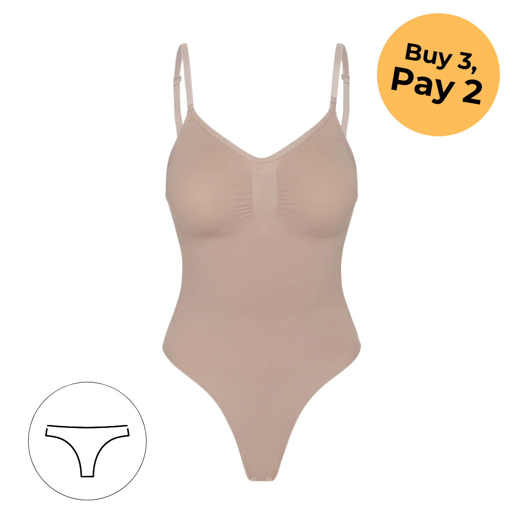 Shapewear with Push &amp; String