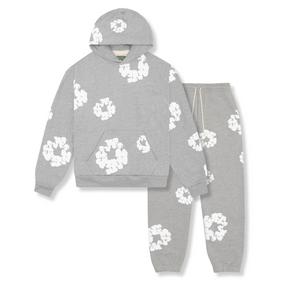 Blumenmotiv Streetwear Jogginganzug - Blumenmotiv Tracksuit