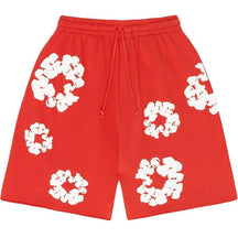 Blumenmuster Shorts  - 100% Cotton