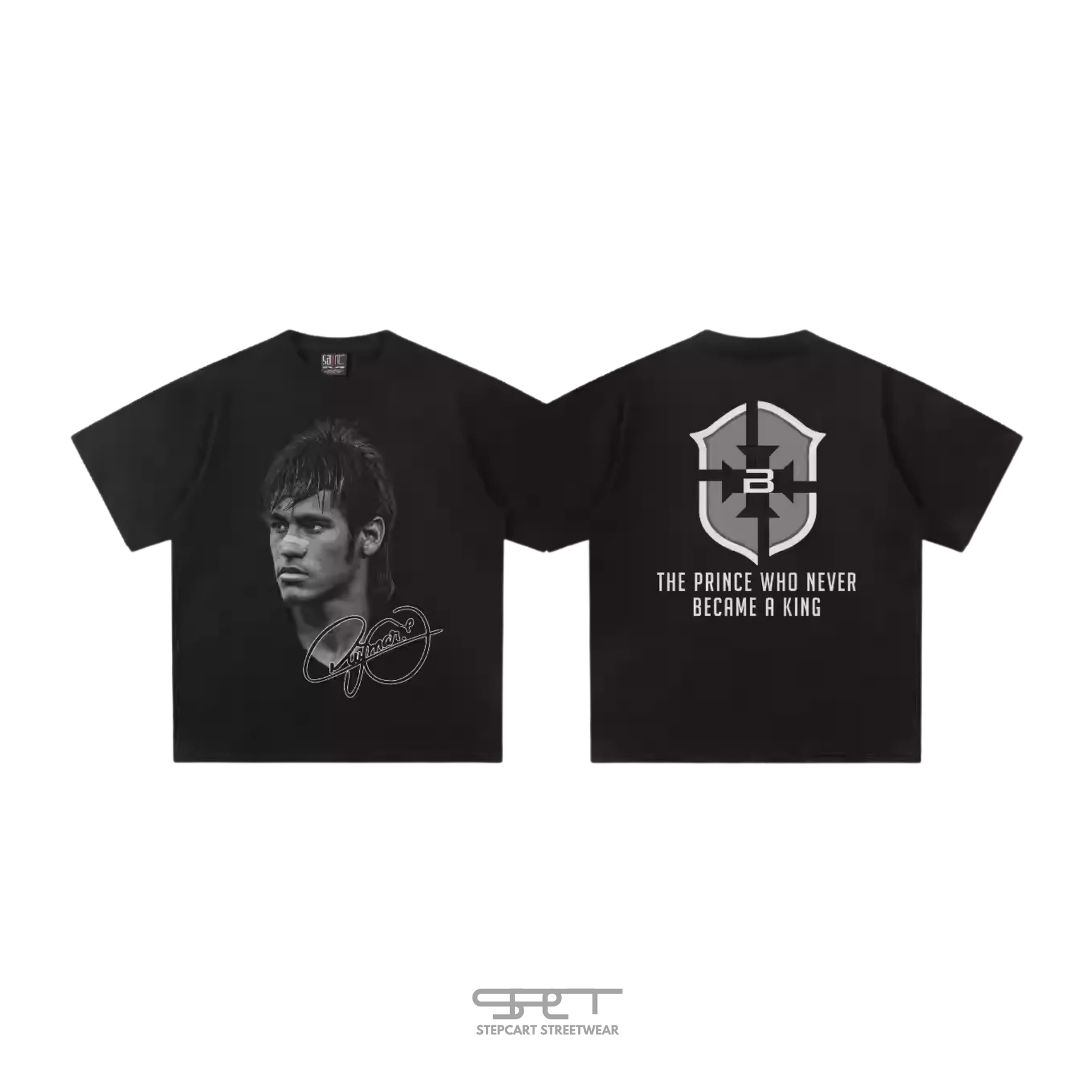 Neymar Prince Oversized Vintage T-Shirt – The Prince Who Never Became A King