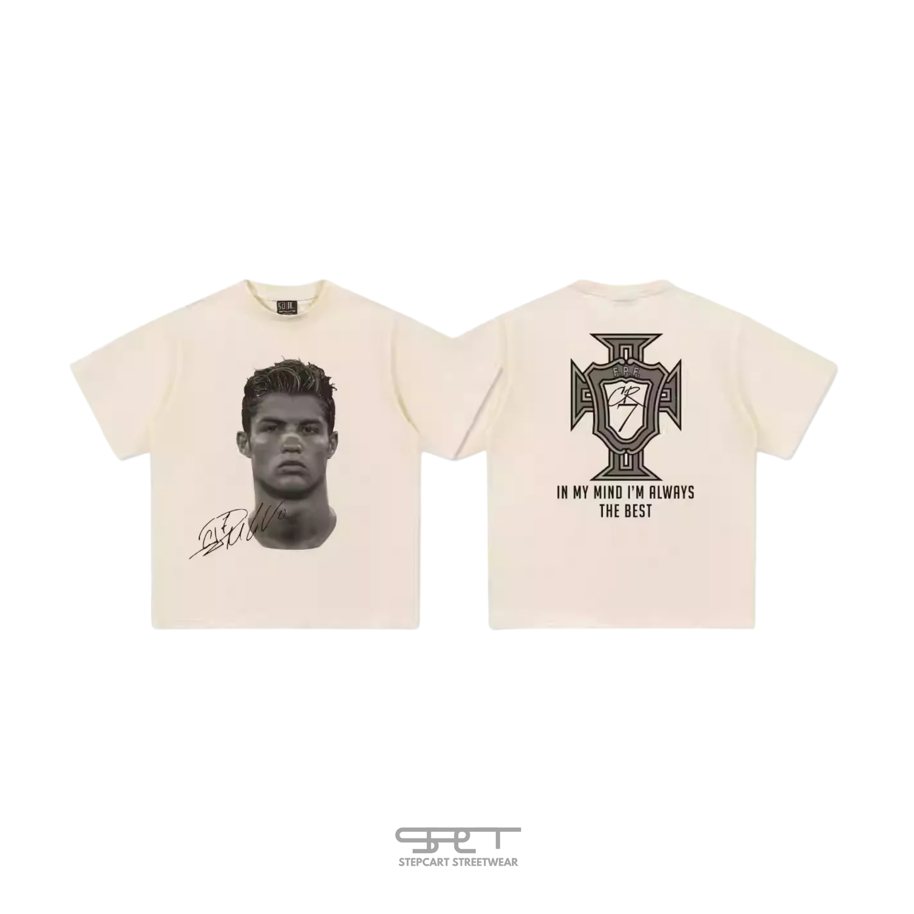 CR7 Tribute Tee – In My Mind I’m Always The Best - Limited Edition