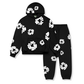 Blumenmotiv Streetwear Jogginganzug - Blumenmotiv Tracksuit