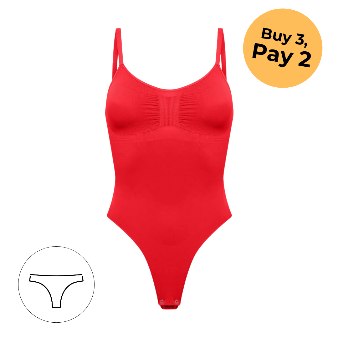Shapewear with Push &amp; String