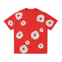 Floral Motif Streetwear Joggers - Floral Motif Joggers