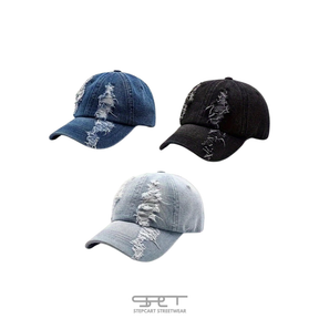 SPCT - Distressed Denim Cap