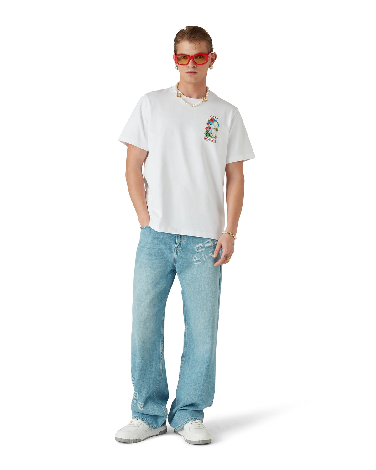 CB® LA DAYS T-Shirt – Weiß | Iconic Front and back print