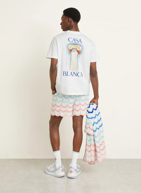 CB® T-Shirt – Weiß | Iconic Front and back print