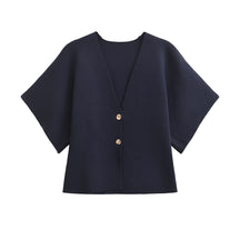 V-Ausschnitt Cardigan