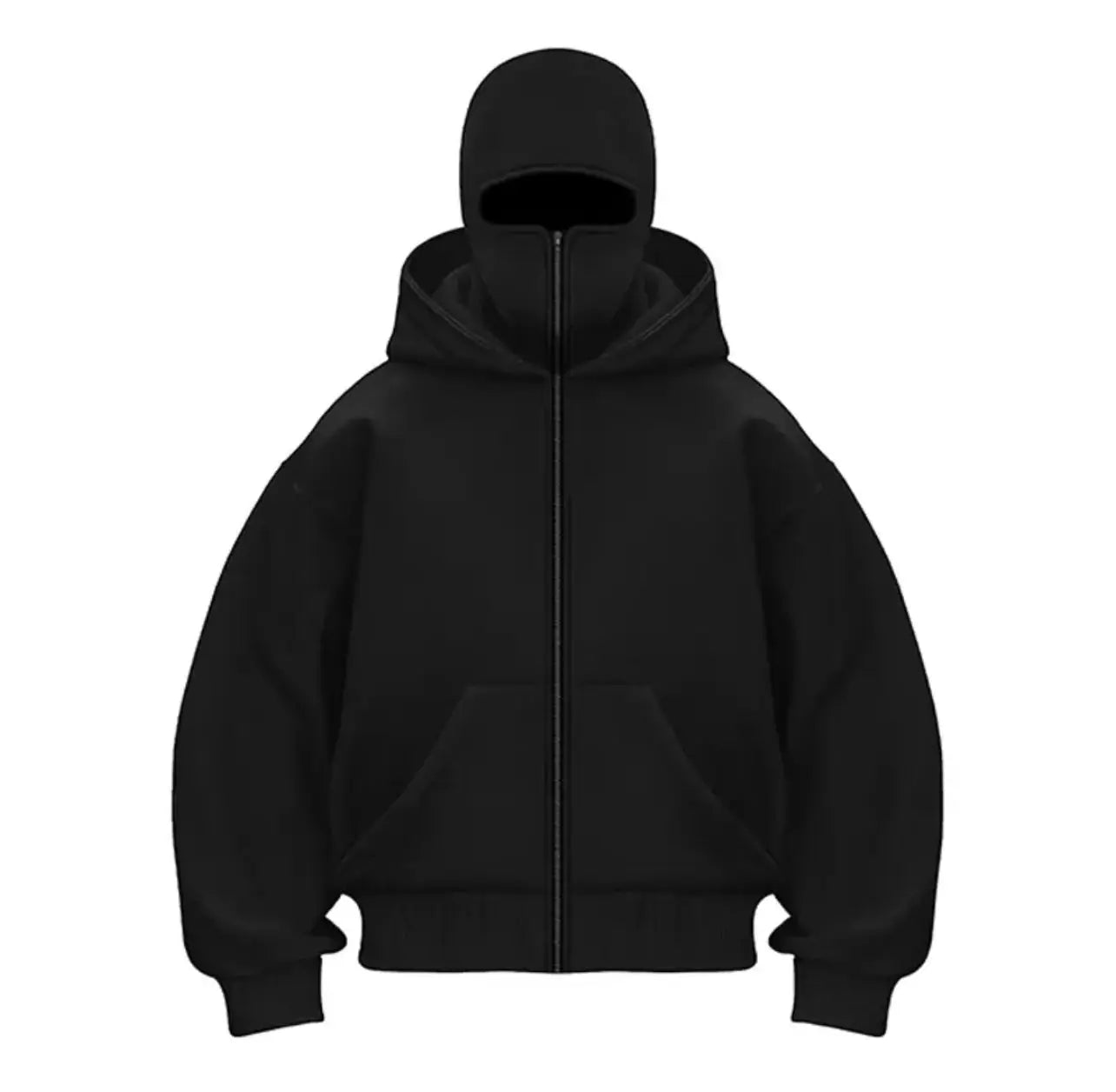Street Ninja Hoodie -Unisex-Hoodie mit Reißverschluss StepCart Original