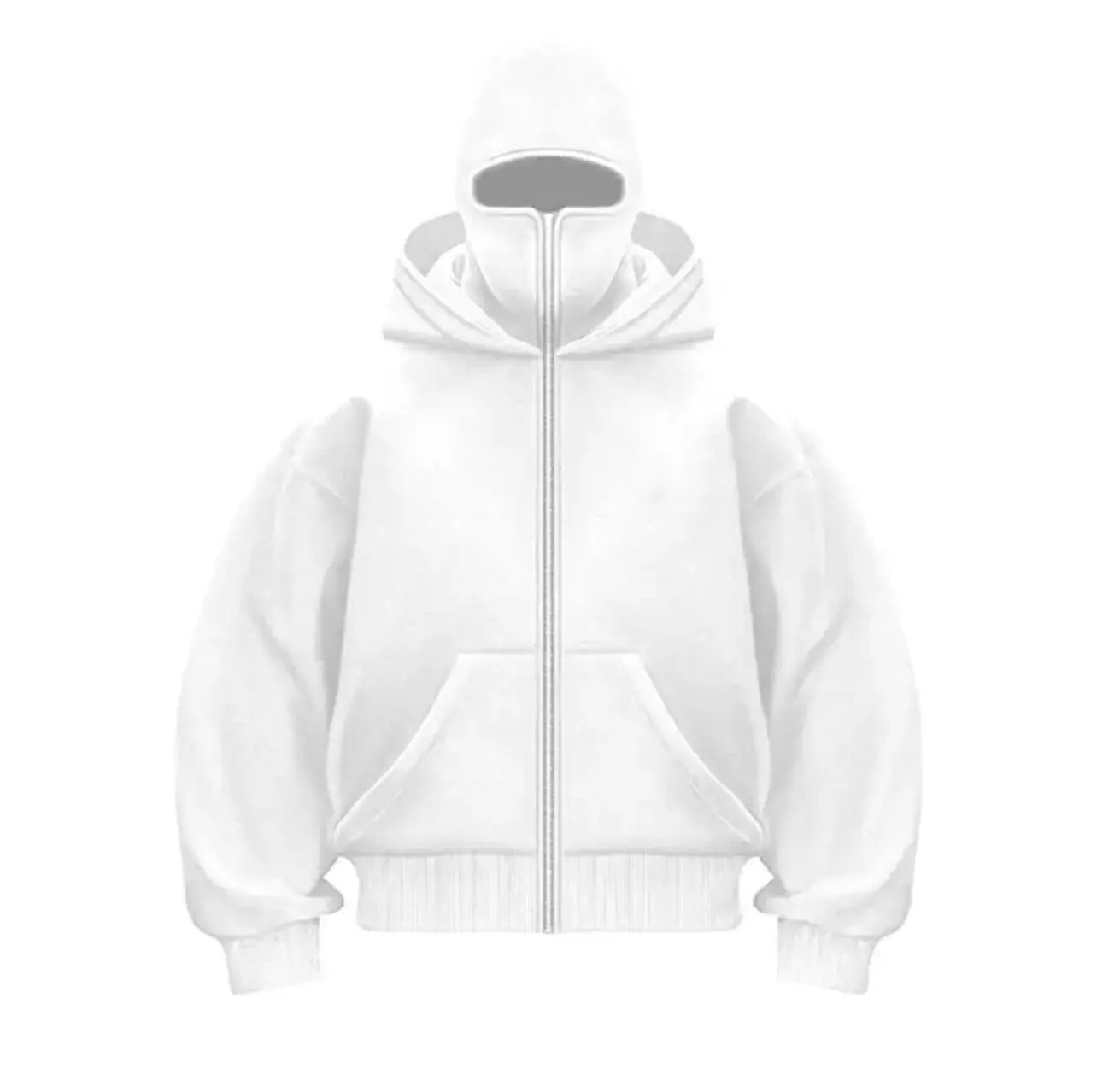 Street Ninja Hoodie -Unisex-Hoodie mit Reißverschluss StepCart Original