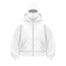 Street Ninja Hoodie -Unisex-Hoodie mit Reißverschluss StepCart Original