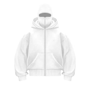 Street Ninja Hoodie -Unisex-Hoodie mit Reißverschluss StepCart Original