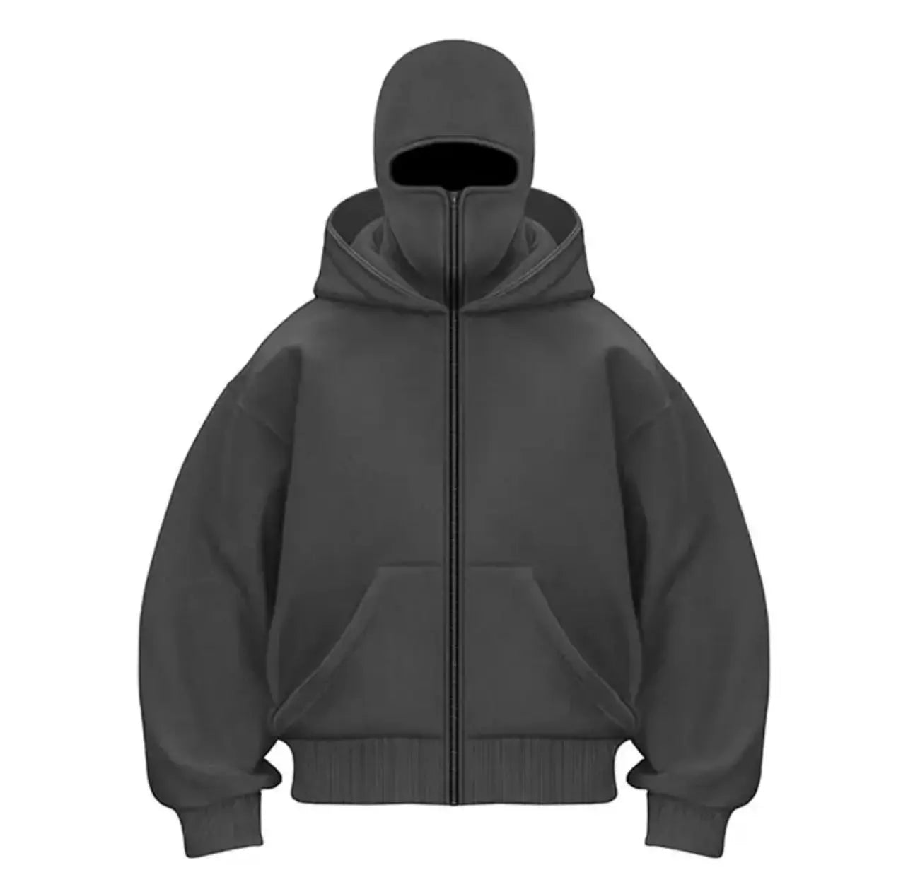 Street Ninja Hoodie -Unisex-Hoodie mit Reißverschluss StepCart Original