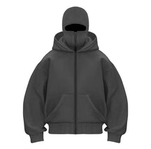 Street Ninja Hoodie -Unisex-Hoodie mit Reißverschluss StepCart Original