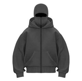Street Ninja Hoodie -Unisex-Hoodie mit Reißverschluss StepCart Original