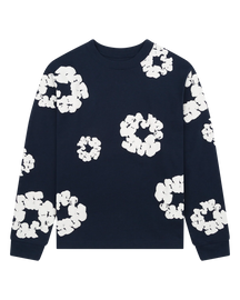 Floral Motif Streetwear Joggers - Floral Motif Joggers