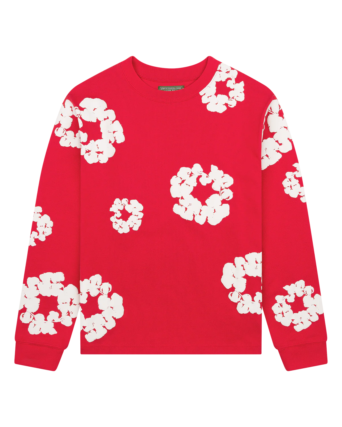 Floral Motif Streetwear Joggers - Floral Motif Joggers