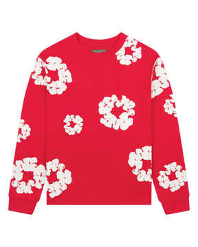 Floral Motif Streetwear Joggers - Floral Motif Joggers