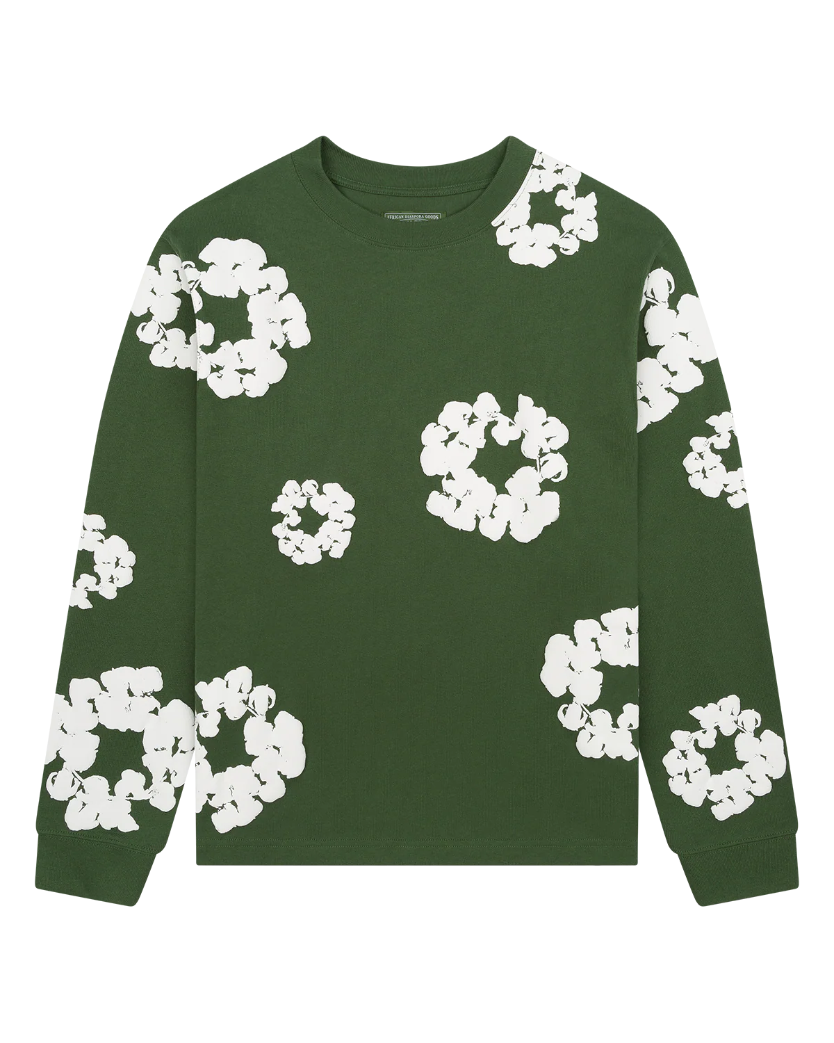 Floral Motif Streetwear Joggers - Floral Motif Joggers