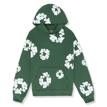 Blumenmotiv Streetwear Hoodie - Blumenmotiv Hoodie